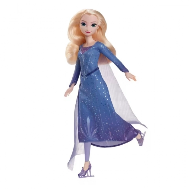 Disney Frozen Elsa korcsolyázó baba