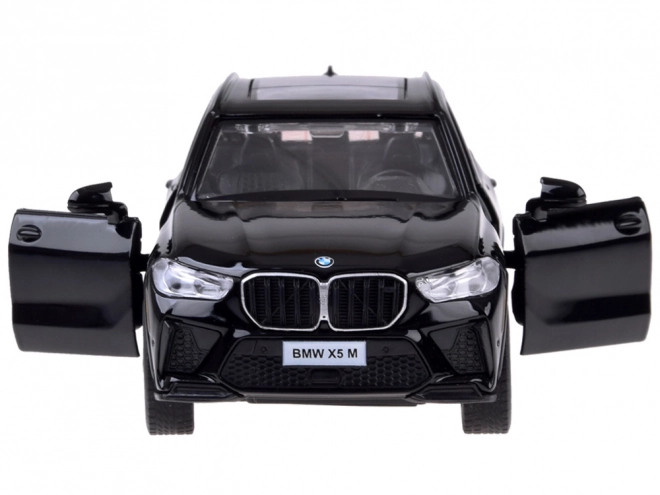 Fémből készült BMW X5M kisautó hanggal és fénnyel