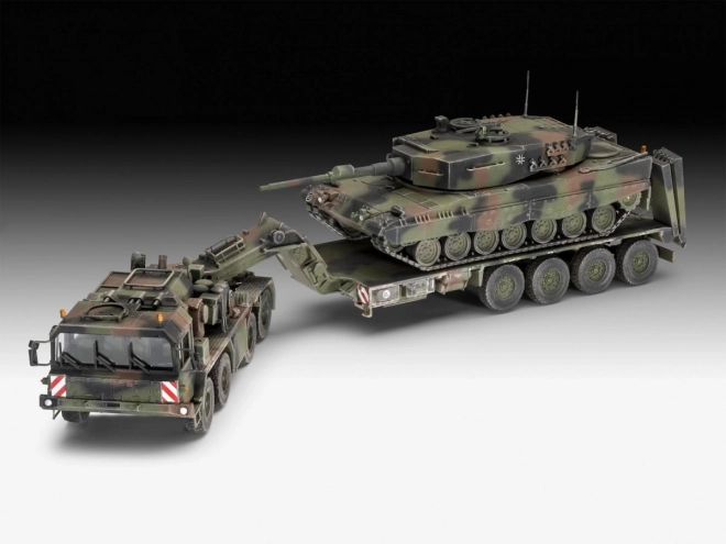 Plastik model SLT 50-3 Elefant és Leopard 2A4