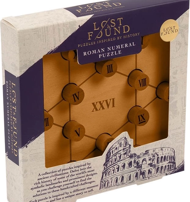 Római számrejtvény Professor Puzzle-tól