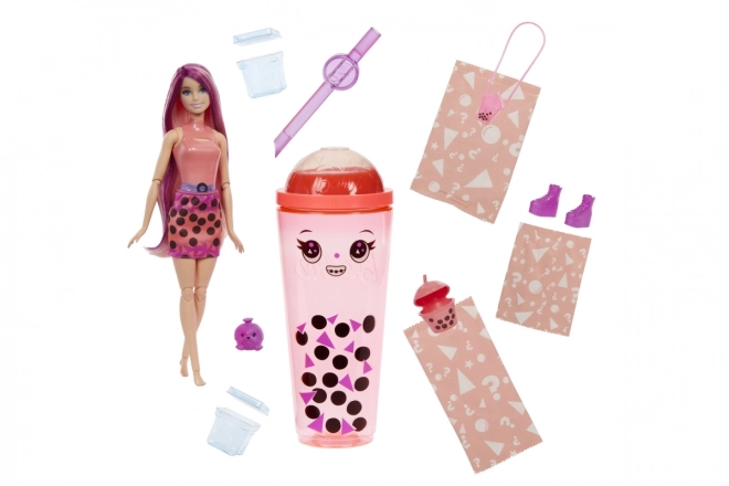 Barbie Pop Reveal Bubble Tea - Mangós Sütemények