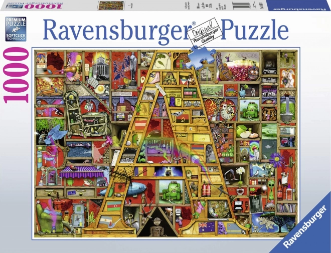 Ravensburger csodálatos ábécé - A betű puzzle 1000 darabos