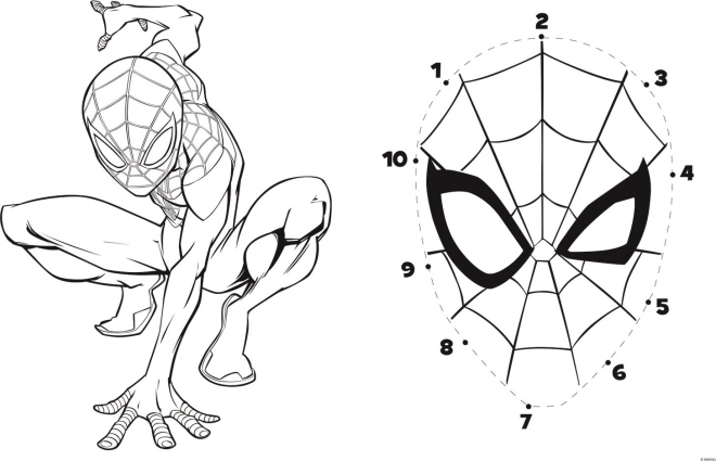 Spiderman 3 az 1-ben kétoldalas maxi puzzle - 24 darabos