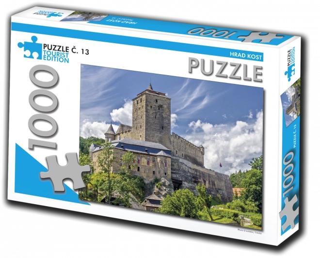 Tourista Kiadás Puzzle Hrad Kost 1000 Darab