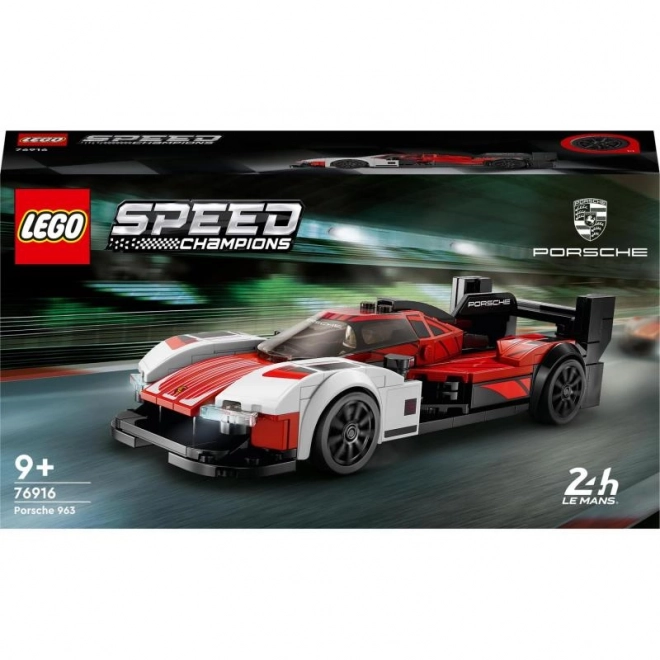 Lego Speed Champions Porsche 963 Építőjáték