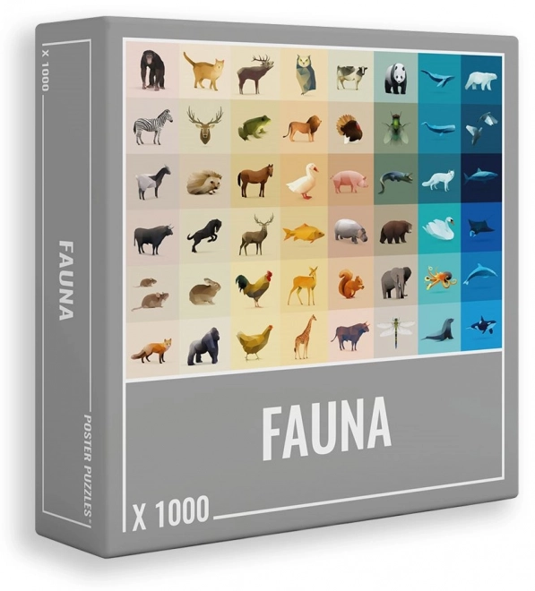 Fauna 1000 darabos fejleszthető puzzle