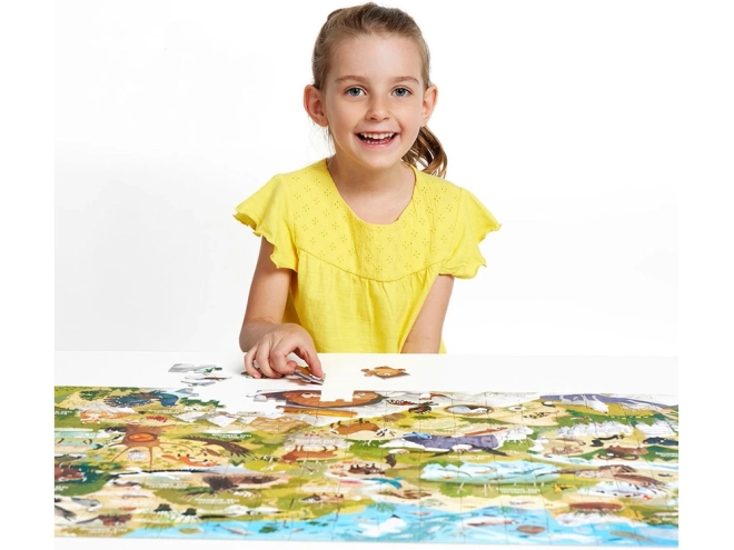 CzuCzu dzikie puzzle nemzeti parkok 6 éves kortól