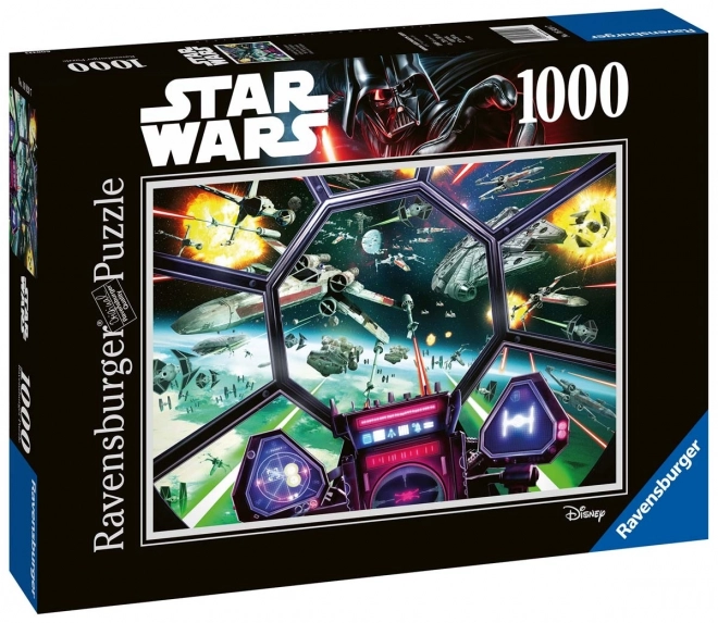 Ravensburger star wars: tie fighter pilótafülke 1000 darabos puzzle