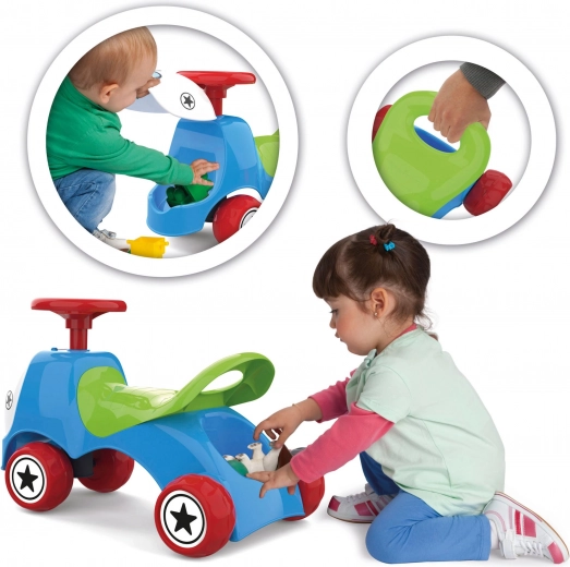 Praktikus tároló az ülés alatt