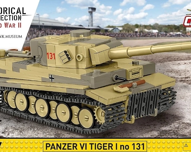 Panzer VI Tiger I 131-es modell a COBI-tól