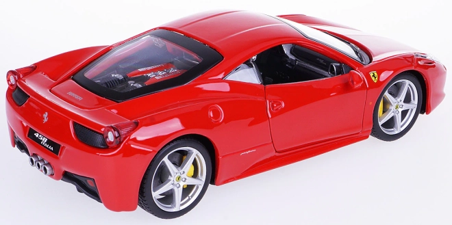 Ferrari 458 Italia modellautó piros