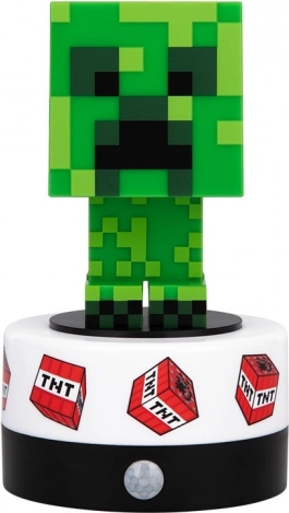 Minecraft Creeper éjszakai fény mozgásérzékelővel és hanggal