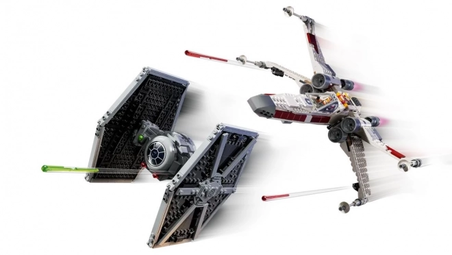 star wars kombinált TIE és X-szárny lego készlet