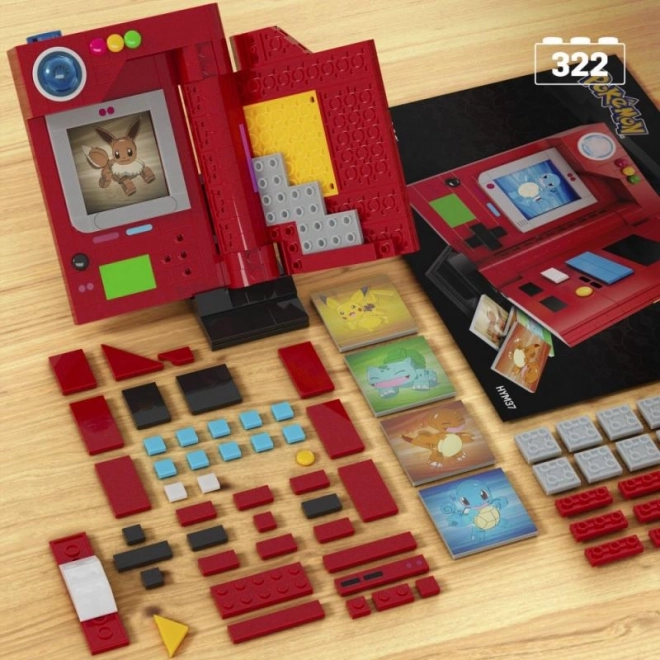 Pokemon Kanto Pokédex építőkészlet