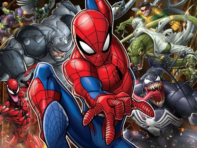 Spiderman 3D puzzle 500 darabos