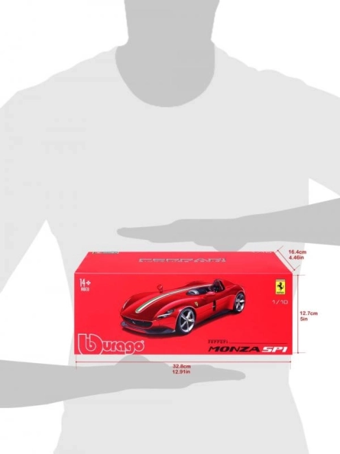 Bburago Ferrari Signature sorozat Monza SP-1 kisautó 1:18 méretarányban