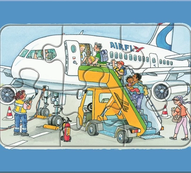 Első puzzle Járművek 3x6 darab