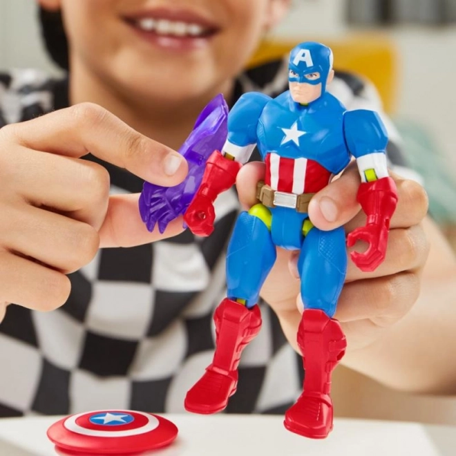 Avengers Mixmashers Amerika Kapitány figura