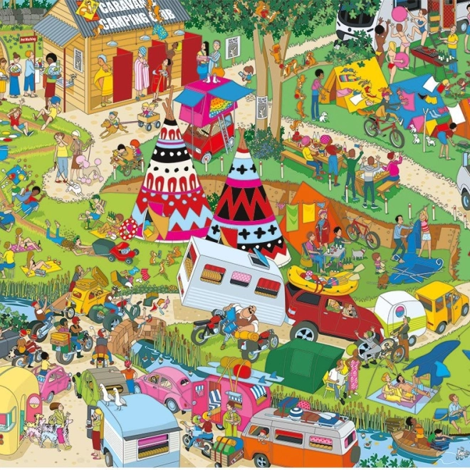 Puzzle Jokesaws Kemp Capers 1000 darabos a Gibsons-tól
