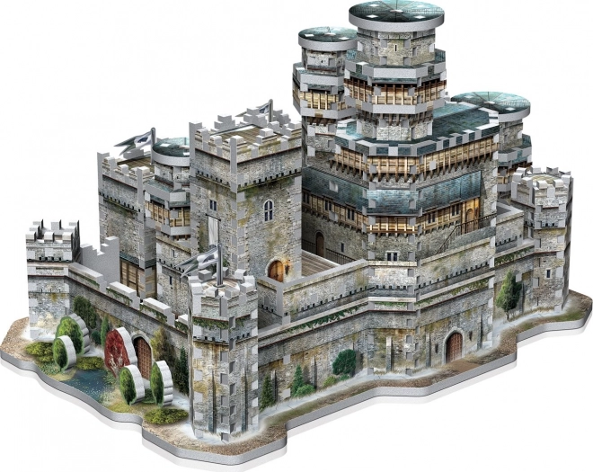 WREBBIT 3D puzzle Trónok harca: Winterfell 910 darabos