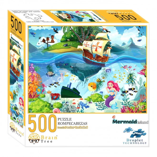 Tengeri sellő puzzle 500 darabos