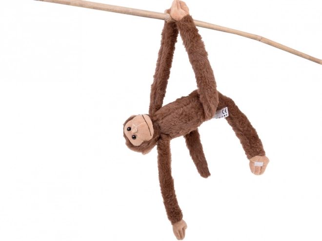 Függő majom kabala barna 40 cm