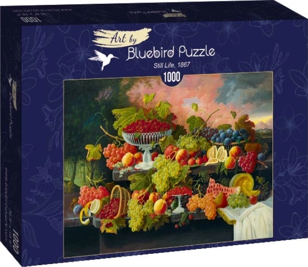 bluebird puzzle gyümölcsös és naplementés csendélet 1000 darab