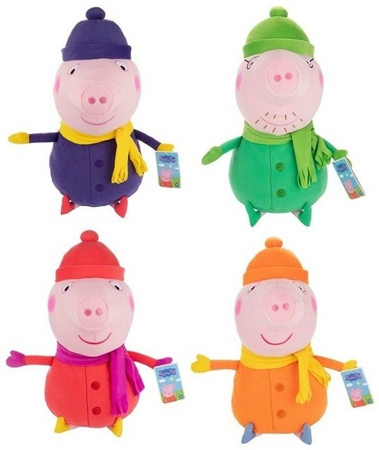 Peppa malac téli ruhában 50 cm