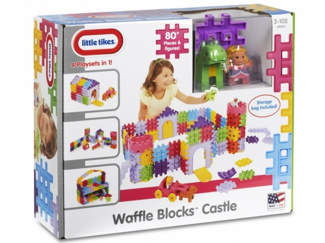 Little Tikes kreatív kockák Wafle vár