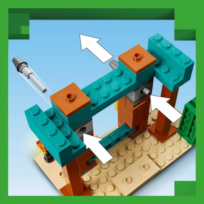 Lego Minecraft Sivatagi Portya Kaland