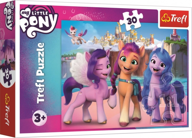 Trefl puzzle my little pony 30 darabos