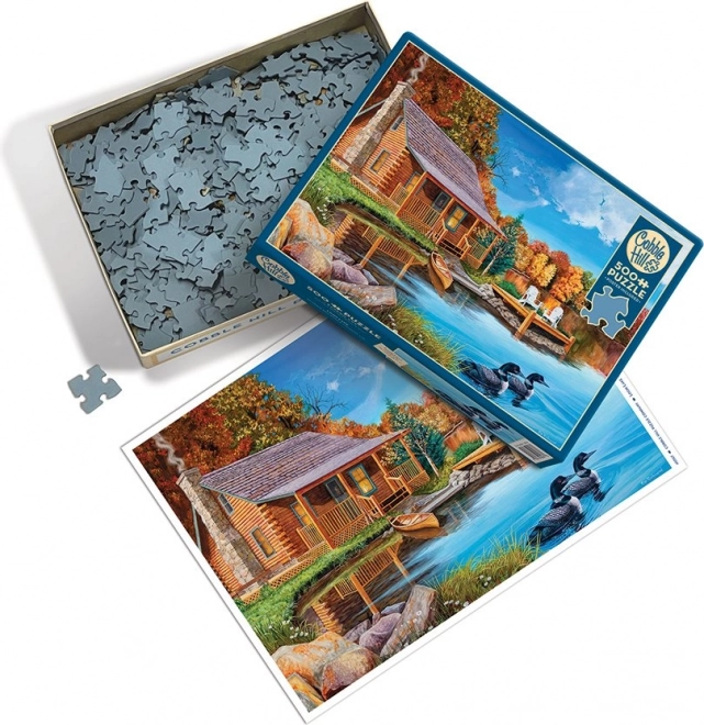 Jezero potáplic 500 darabos puzzle