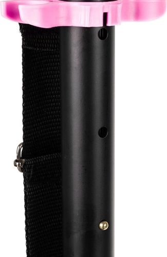 Összecsukható városi roller nagy kerekekkel (200 mm) gyerekeknek – rózsaszín