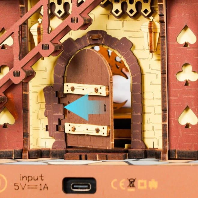 3D Mechanikus Kakukkos Óra Kirakó