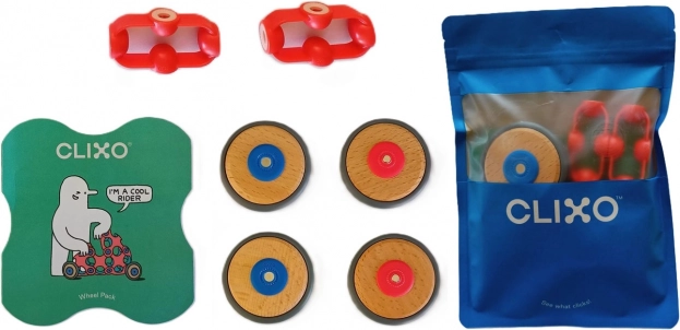 Clixo Wheels - Kerekek és Csatlakozók Készlet