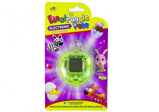 Elektronikus Tamagotchi Kisállat Sárga