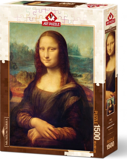 Puzzle múzeumi sorozat: Mona Lisa - 1500 darab