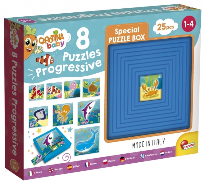 Carotina Baby 8 puzzle - tenger