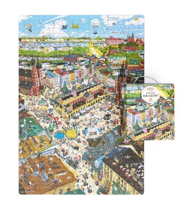 Puzzlove krakkó város puzzle