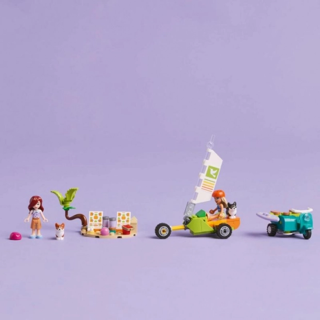 Lego Friends Kaland Szörfös Kutyákkal És Robogóval