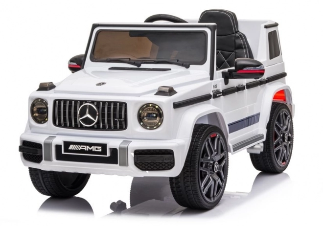 Elektromos Mercedes G63 AMG fehér gyerekautó