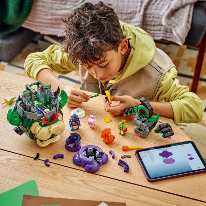LEGO Super Mario Prince Florian és Bowser kastély