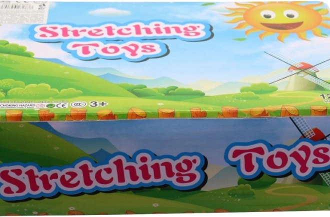 Gumis rák 9 cm díszdobozban