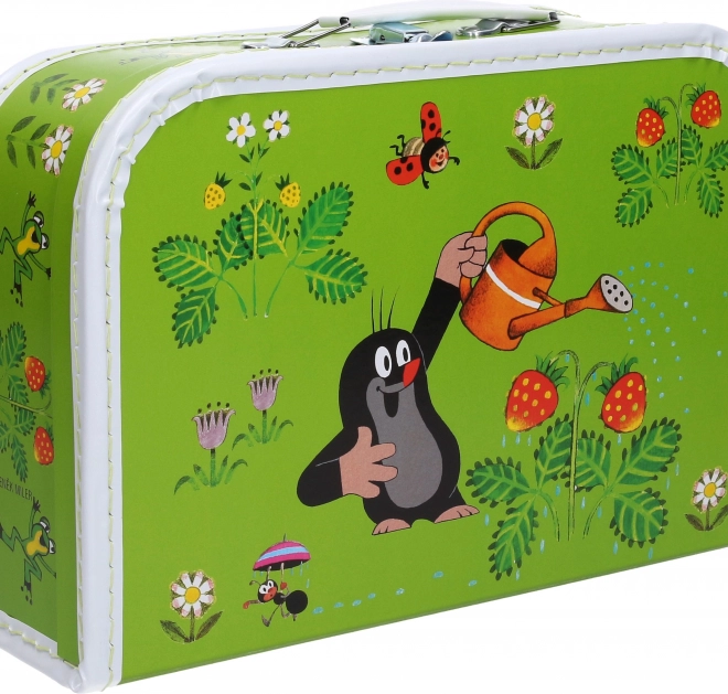 Gyerek bőrönd KISVAKOND – kertész 30 cm