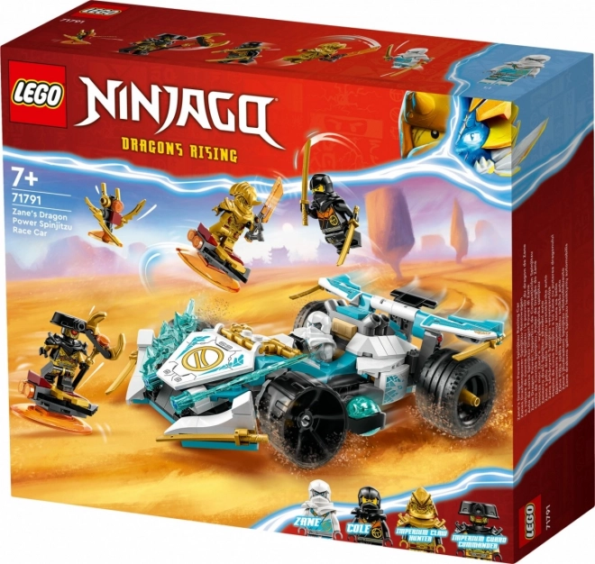 Lego Ninjago Zane Sárkányereje Spirálversenyautó