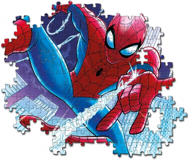 Clementoni világító puzzle Marvel: Spiderman 104 darabos