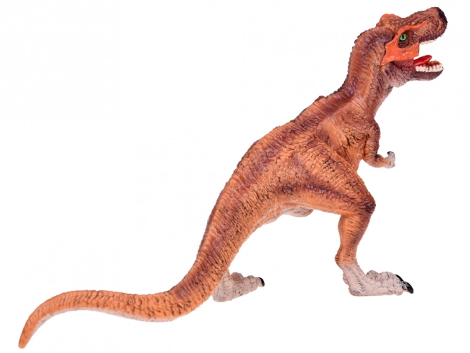 Gumiból készült Tyrannosaurus Rex dinoszaurusz figura gyerekeknek