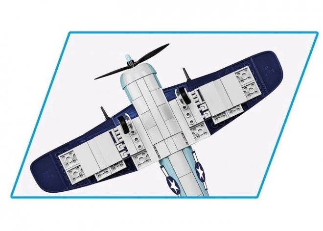 F6F Hellcat Grumman építőkészlet 235 darabos