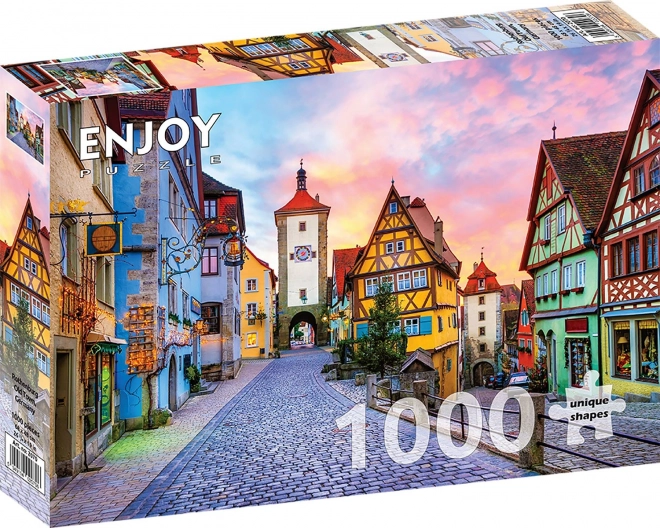 Régi város Rothenburg Németország Puzzle 1000 darabos