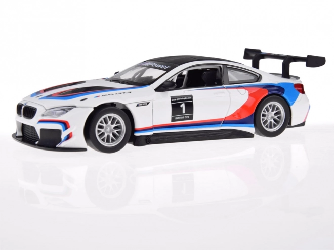 Sportautó modell BMW M6 GT3 1:32 méretarány